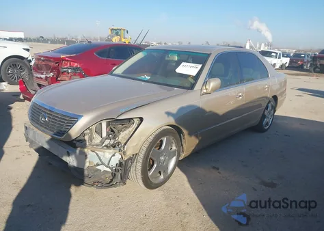 2006 Lexus Ls 430 from USA, damaged, VIN JTHBN36F065049653